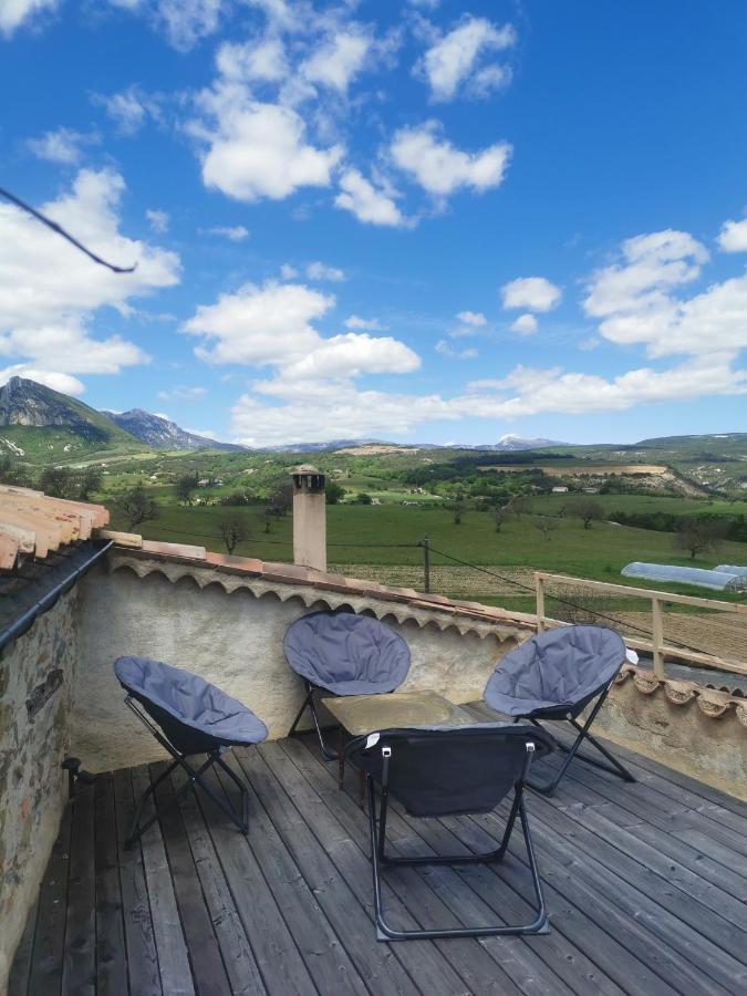 La Ferme De La Condamine Bed and Breakfast Saint-André-de-Rosans Εξωτερικό φωτογραφία